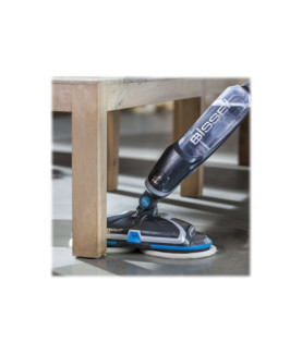 Mop | SpinWave | Cordless operating | Washing function | Operating time (max) 20 min | Lithium Ion | 18 V | Blue/Titanium