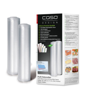 Caso | Foil rolls | 01222 | 2 units | Dimensions (W x L) 30 x 600 cm | Ribbed