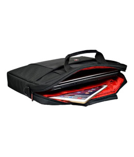 PORT DESIGNS | Houston | Fits up to size 15.6 " | Messenger - Briefcase | Black | Shoulder strap