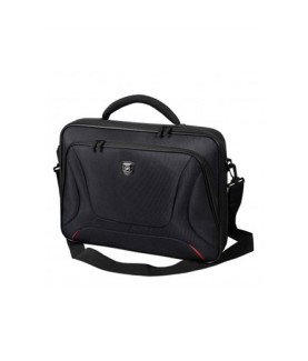 PORT DESIGNS | Courchevel | Fits up to size 15.6 " | Messenger - Briefcase | Black | Shoulder strap