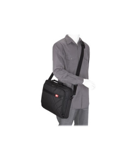 Case Logic | DLC117 | Casual Laptop Bag | Fits up to size 17 " | Laptop Bag | Black | Shoulder strap