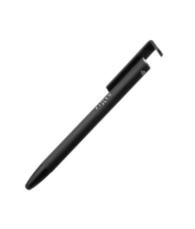 Fixed | Pen With Stylus and Stand | 3 in 1 | Pencil | Stylus for capacitive displays Stand for phones and tablets | Black