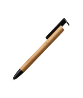 Fixed | Pen With Stylus and Stand | 3 in 1 | Pencil | Stylus for capacitive displays Stand for phones and tablets | Bamboo