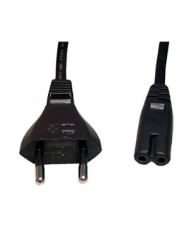 Cablexpert | Power cord (C7), VDE approved | Black Power plug type C