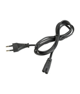 Cablexpert | Power cord (C7), VDE approved | Black Power plug type C