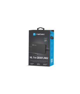 Natec | USB Charger 65W | Grayling | Black