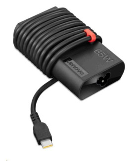 Lenovo | ThinkPad | 65W Slim | The ThinkPad 65W Slim AC Adapter USB Type-C is the new adapter designed with slimmer size and ca