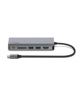 Belkin | USB-C 6-in-1 Multiport Adapter | AVC008btSGY