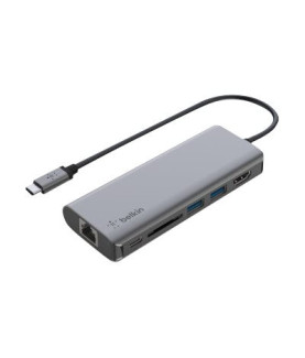 Belkin | USB-C 6-in-1 Multiport Adapter | AVC008btSGY