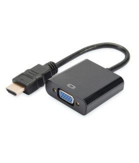 Digitus | HDMI to VGA converter adapter | DA-70461 | Black