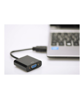 Digitus | HDMI to VGA converter adapter | DA-70461 | Black