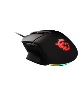 MSI CLUTCHGM20 ELITE Gaming USB RGB Adjustable up to 6400 DPI Desktop Laptop Gaming Grade Optical Mouse (Clutch GM20 ELITE) | M