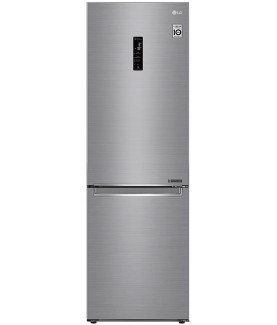 LG | Refrigerator | GBB71PZDMN | Energy efficiency class E | Free standing | Combi | Height 186 cm | No Frost system | Fridge n