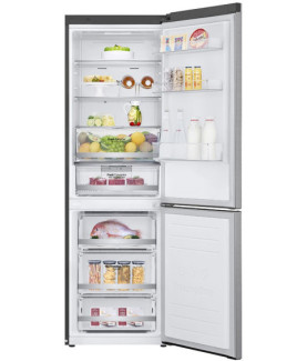 LG | Refrigerator | GBB71PZDMN | Energy efficiency class E | Free standing | Combi | Height 186 cm | No Frost system | Fridge n