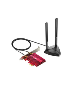 TP-LINK | TX3000E | AX3000 Wi-Fi 6 Bluetooth 5.0 PCIe Adapter | 2.4GHz/5GHz | Antenna type 2xHigh-Gain External Antennas | 574+