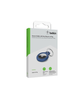 Belkin | Secure Holder with Key Ring for AirTag | Blue