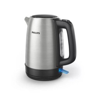 Philips | Daily Collection Kettle | HD9350/90 | Electric | 2200 W | 1.7 L | Stainless steel | 360 rotational base | Stainless s