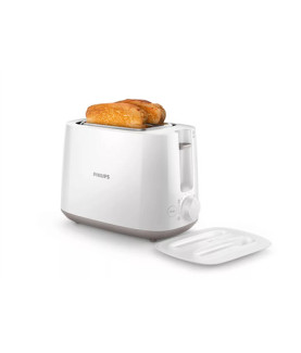 Philips | Toaster | HD2582/00 | Power 760 - 900 W | Number of slots 2 | Housing material Plastic | White