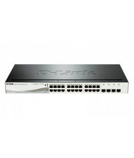 D-Link | DGS-1210 Series Smart Managed Gigabit Switches | DGS-1210-24P | Managed L2 | Desktop/Rackmountable