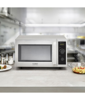 Caso Ceramic Microwave | CM 1000 | Free standing | 1000 W | Stainless Steel/Black