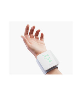 iHealth | Wrist Blood Pressure Monitor | BP7S | White | Blood pressure readings are stored on the secure, free, HIPAA compliant