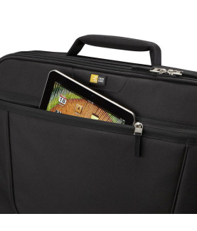 Case Logic | VNCI215 | Fits up to size 15.6 " | Messenger - Briefcase | Black | Shoulder strap