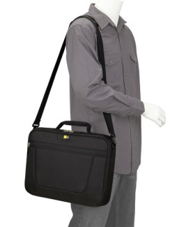 Case Logic | VNCI215 | Fits up to size 15.6 " | Messenger - Briefcase | Black | Shoulder strap