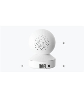 Reolink | Super HD Smart Home WiFi IP Camera | E Series E330 | PTZ | 4 MP | 4mm/F2.0 | H.264 | Micro SD, Max. 256 GB