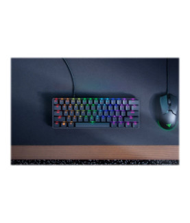 Razer | Huntsman Mini 60% | Black | Gaming keyboard | Wired | Opto-Mechanical | RGB LED light | NORD