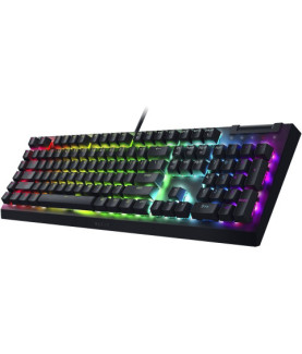 Razer | Mechanical Gaming Keyboard | BlackWidow V4 X | Mechanical Gaming Keyboard | Wired | Russian | Black | Green Mechanical 