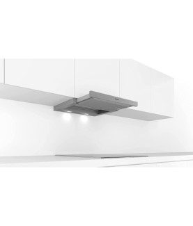 Bosch | Hood Serie 4 | DFL064A52 | Telescopic | Energy efficiency class A | Width 60 cm | 270 m /h | Push Buttons | LED | Silve