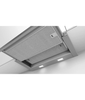 Bosch | Hood Serie 4 | DFL064A52 | Telescopic | Energy efficiency class A | Width 60 cm | 270 m /h | Push Buttons | LED | Silve