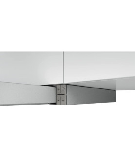 Bosch | Hood Serie 4 | DFL064A52 | Telescopic | Energy efficiency class A | Width 60 cm | 270 m /h | Push Buttons | LED | Silve