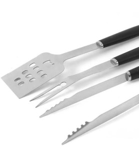 Adler | Grill Utensil Set with Carrying Case | AD 6727 | Grill Cutlery Set | 4 pc(s) | Stainless Steel/Black