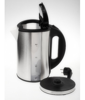 Adler | Kettle | AD 1216 | Standard | 2000 W | 1.7 L | Stainless steel | 360 rotational base | Stainless steel