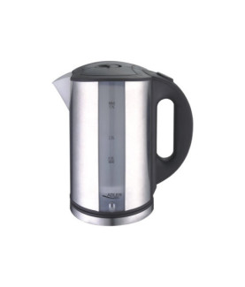 Adler | Kettle | AD 1216 | Standard | 2000 W | 1.7 L | Stainless steel | 360 rotational base | Stainless steel