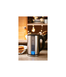 Adler | Kettle | AD 1216 | Standard | 2000 W | 1.7 L | Stainless steel | 360 rotational base | Stainless steel