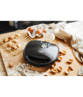 Adler Nut Cookie Maker | AD 3071 | 750 W | Number of pastry 12 | Nuts | Black