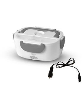 Camry | Electric Lunchbox DC12V and AC230V | CR 4483 | Capacity 1.1 L | Material Plastic | White/Grey