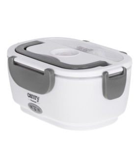 Camry | Electric Lunchbox DC12V and AC230V | CR 4483 | Capacity 1.1 L | Material Plastic | White/Grey