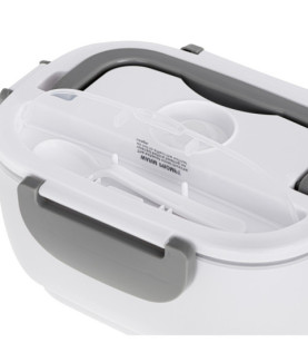 Camry | Electric Lunchbox DC12V and AC230V | CR 4483 | Capacity 1.1 L | Material Plastic | White/Grey