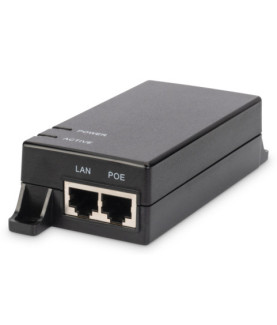 Digitus | Gigabit Ethernet PoE Injector | DN-95102-1 | 10/100/1000 Mbit/s | Ethernet LAN (RJ-45) ports 1xRJ-45 10/100/1000 Mbps