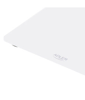 Adler | Bathroom scale | AD 8157w | Maximum weight (capacity) 150 kg | Accuracy 100 g | Body Mass Index (BMI) measuring | White