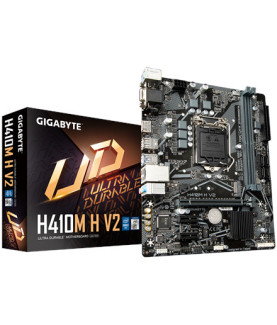 Gigabyte | H410M H V2 1.0 M/B | Processor family Intel | Processor socket LGA1200 | DDR4 DIMM | Memory slots 2 | Supported hard