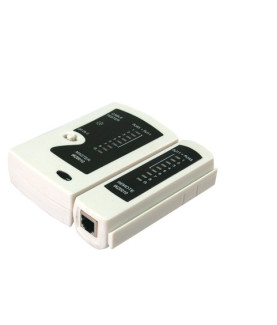 Logilink | Cable tester for RJ11, RJ12 and RJ45 with remote unit