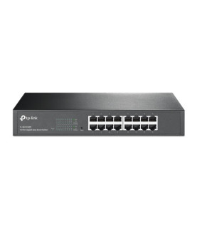 TP-LINK | Switch | TL-SG1016DE | Web Managed | Rackmountable | Gigabit Ethernet (copper) ports quantity 16 | 36 month(s)