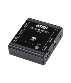 Aten | 3-Port True 4K HDMI Switch | VS381B | Input: 3 x HDMI Type A Female Output: 1 x HDMI Type A Female