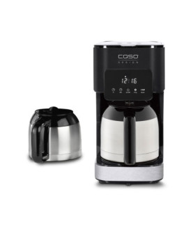 Caso | Coffee Maker with Two Insulated Jugs | Taste & Style Duo Thermo | Drip | 800 W | Black/Stainless Steel