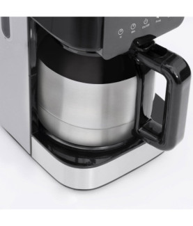 Caso | Coffee Maker with Two Insulated Jugs | Taste & Style Duo Thermo | Drip | 800 W | Black/Stainless Steel