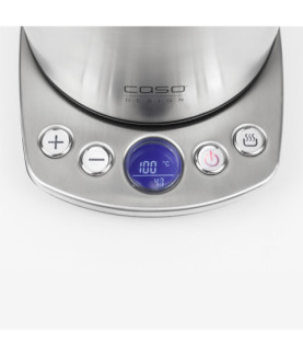 Caso | Compact Design Kettle | WK2100 | Electric | 2200 W | 1.2 L | Stainless Steel | Stainless Steel